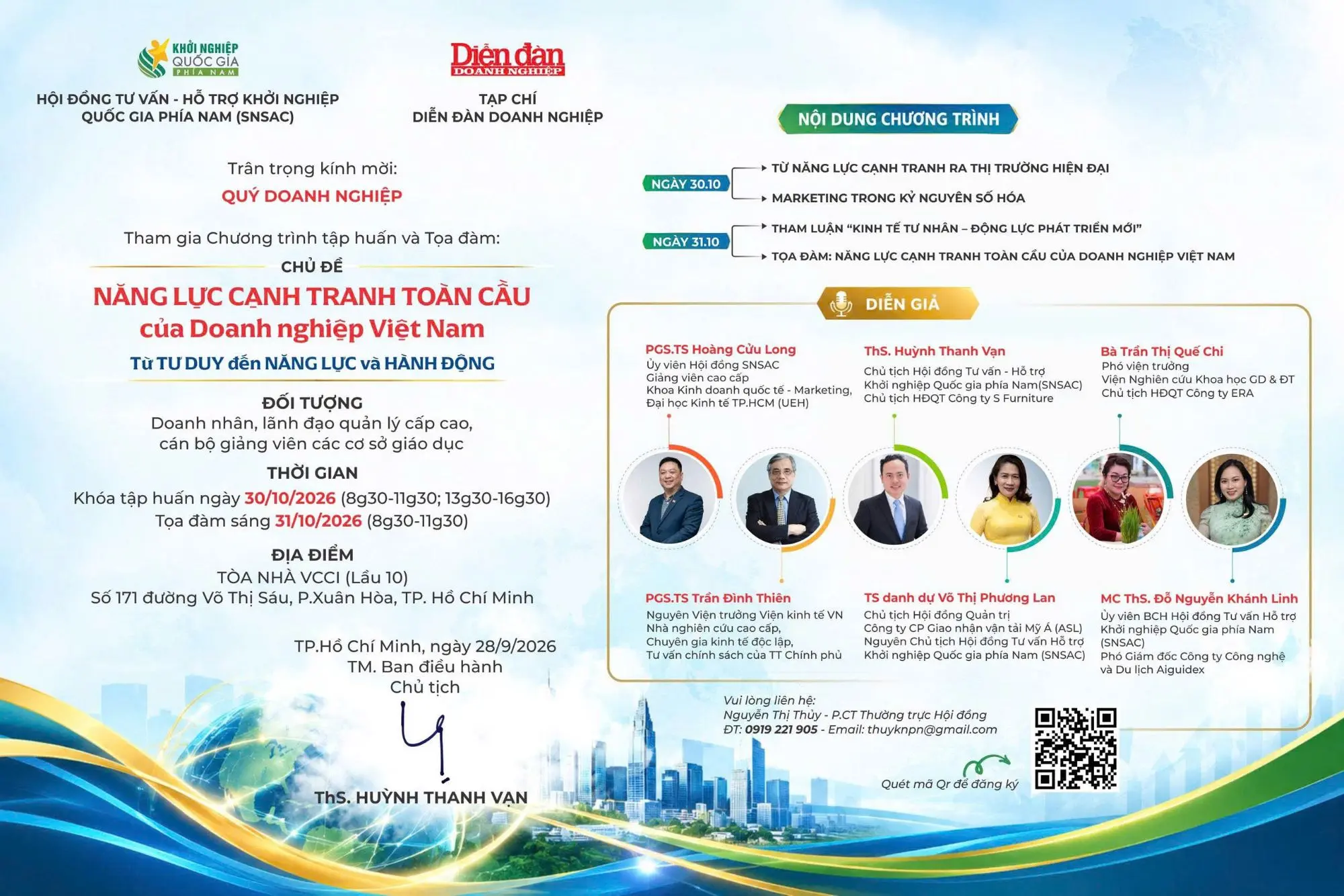 Tập huấn tọa đàm khởi nghiệp